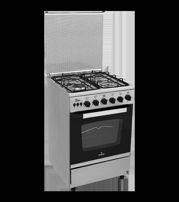 CUISINIERE CRISTOR GULA 4Fx/TAB_SS/GRAY