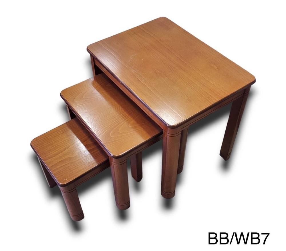 TABLE GIGOGNE HETRE MARRON  HADJ ISMAIL