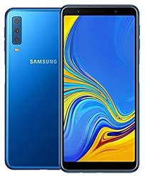 Samsung Galaxy A7 SM-A750F/DS 128GB/4GB Dual Sim, 6" Display, 24MP+5MP+8MP, GSM Unlocked, No Warranty - Blue
